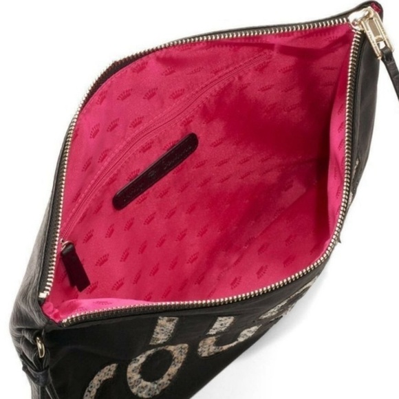 NWT Juicy Couture I LOVE COUTURE Large Wristlet Clutch - Picture 8 of 10